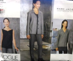 2068 JACOBS JACKET,BIAS TOP,MINI BIAS SKIRT,PANTS PATTERN 14-18